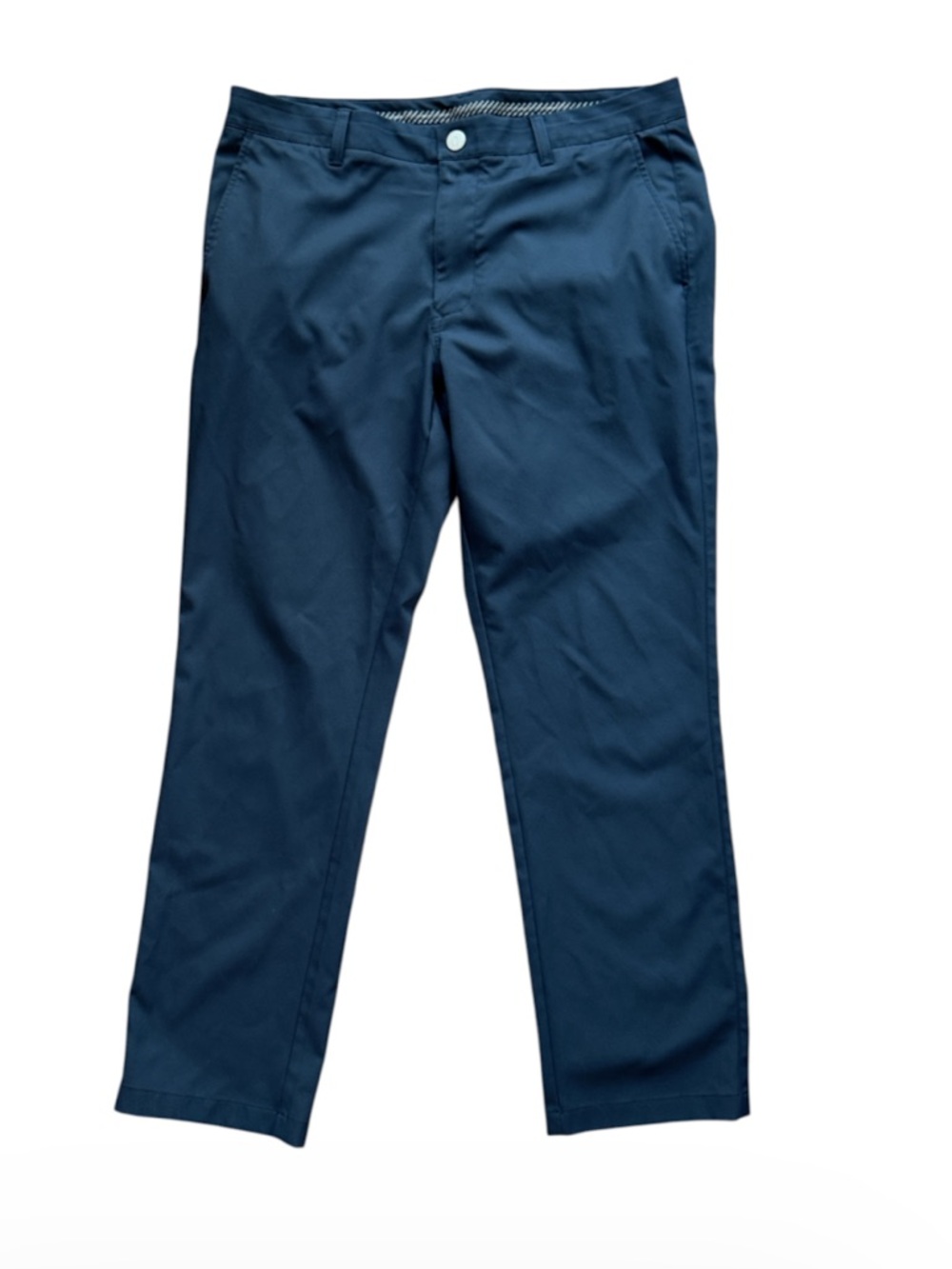 Bonobos Golf Pants Mens 35x30 Slim Fit Navy Blue Chino Performance